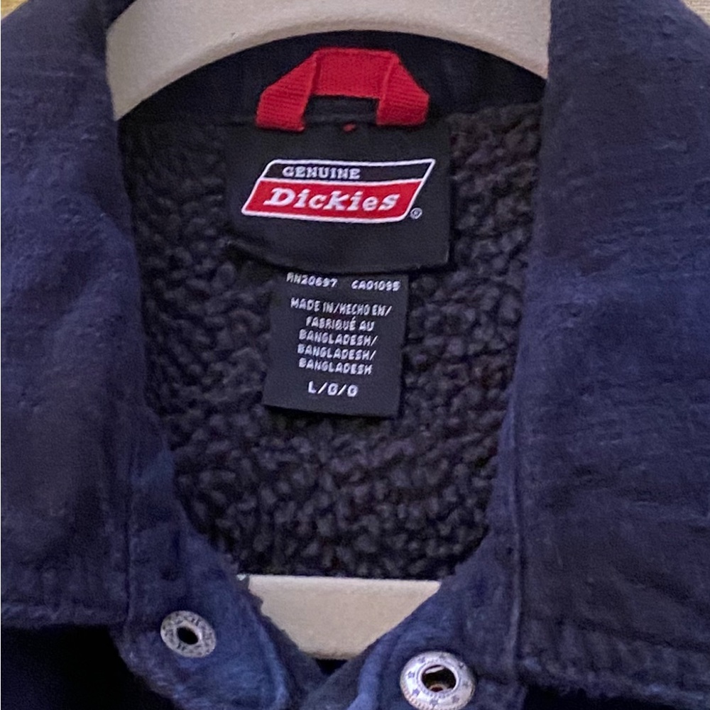 Dickies Blue and Black Plaid Jacket - Picture 6 of 6